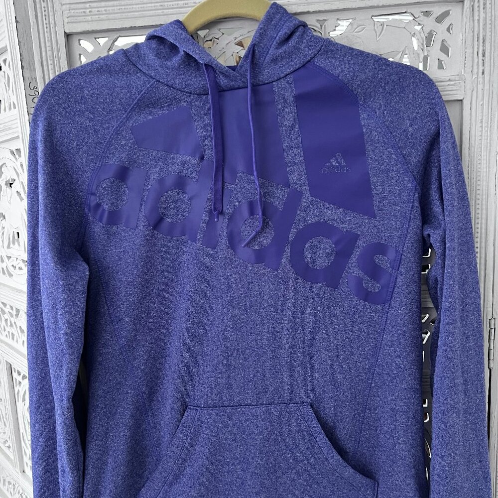 Purple Adidas Hoodie